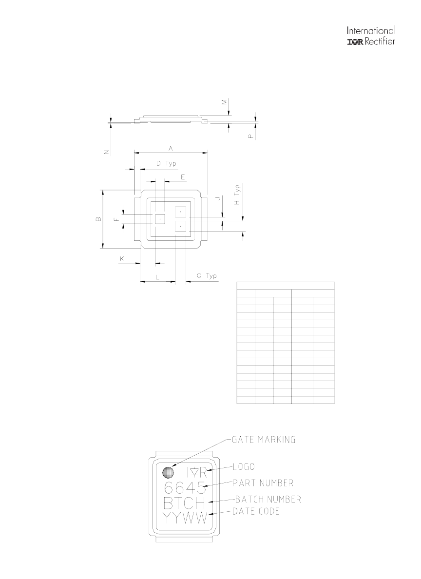 Irf6645 Datasheet Pdf Download 8 10 Page International Rectifier