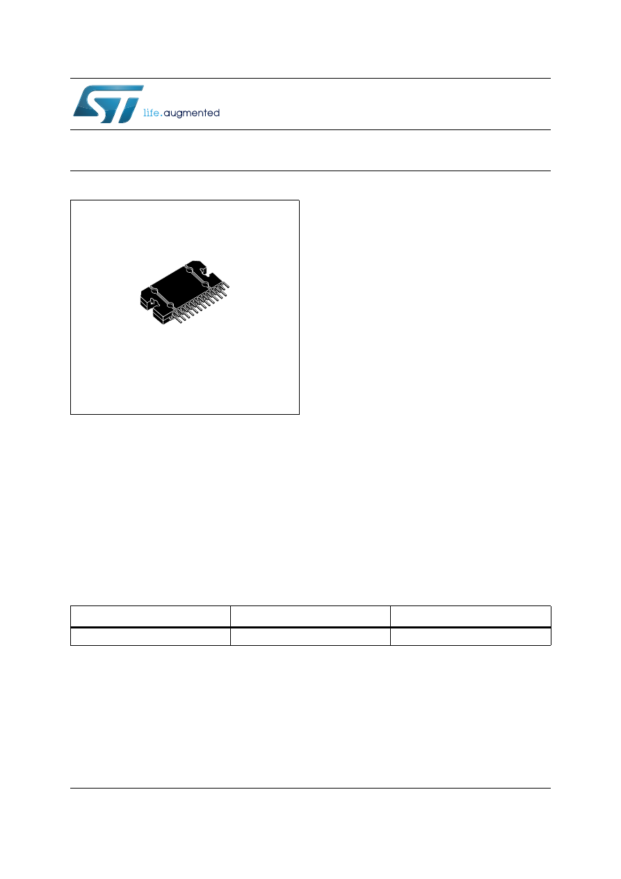 TDA7388 Datasheet (PDF Download) 1/13 Page - STMicroelectronics