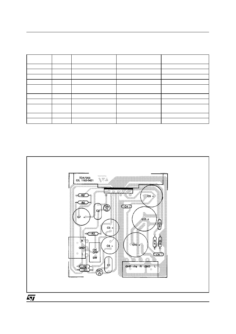 Tda7263 Datasheet Pdf Download 5 8 Page Stmicroelectronics