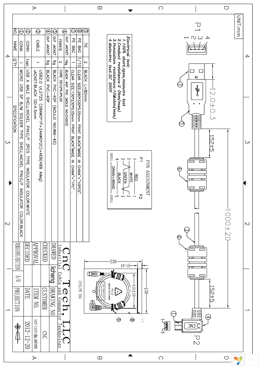 102-1292-BL-00100 Page 1