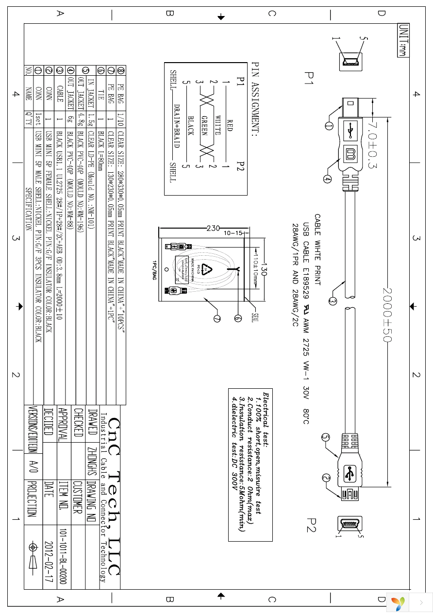 101-1011-BL-00200 Page 1