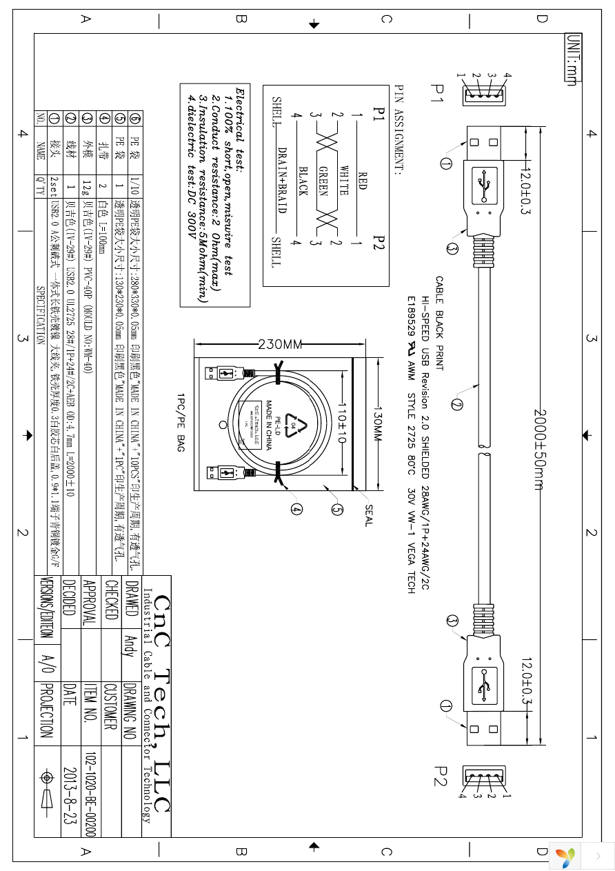 102-1020-BE-00200 Page 1