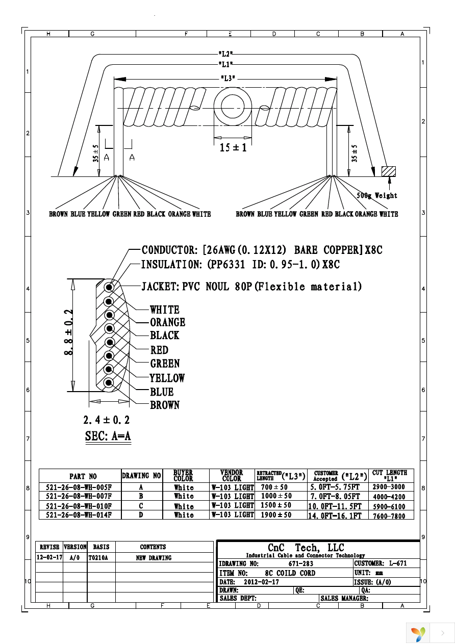 521-26-08-WH-010F Page 1