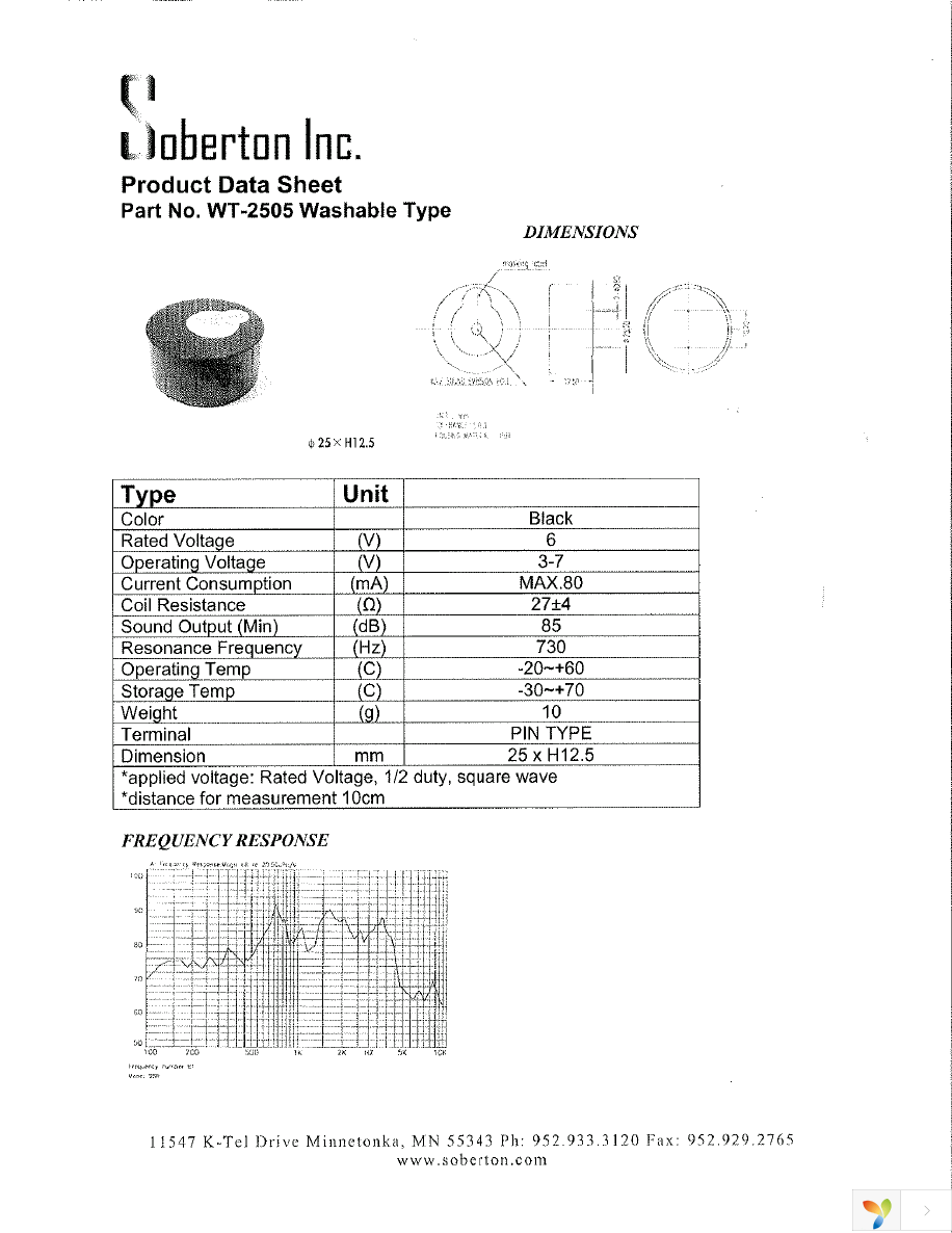 WT-2505 Page 1