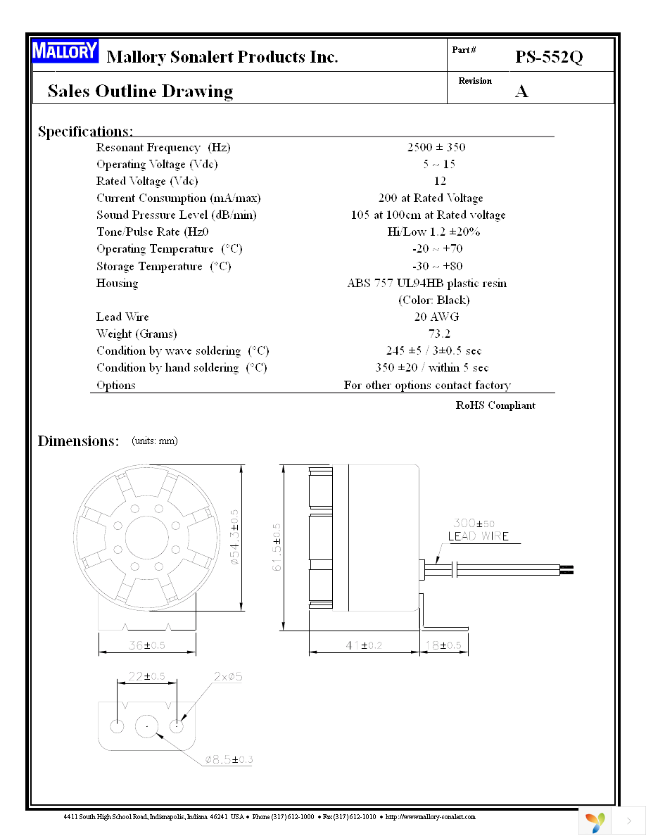 PS-552Q Page 1