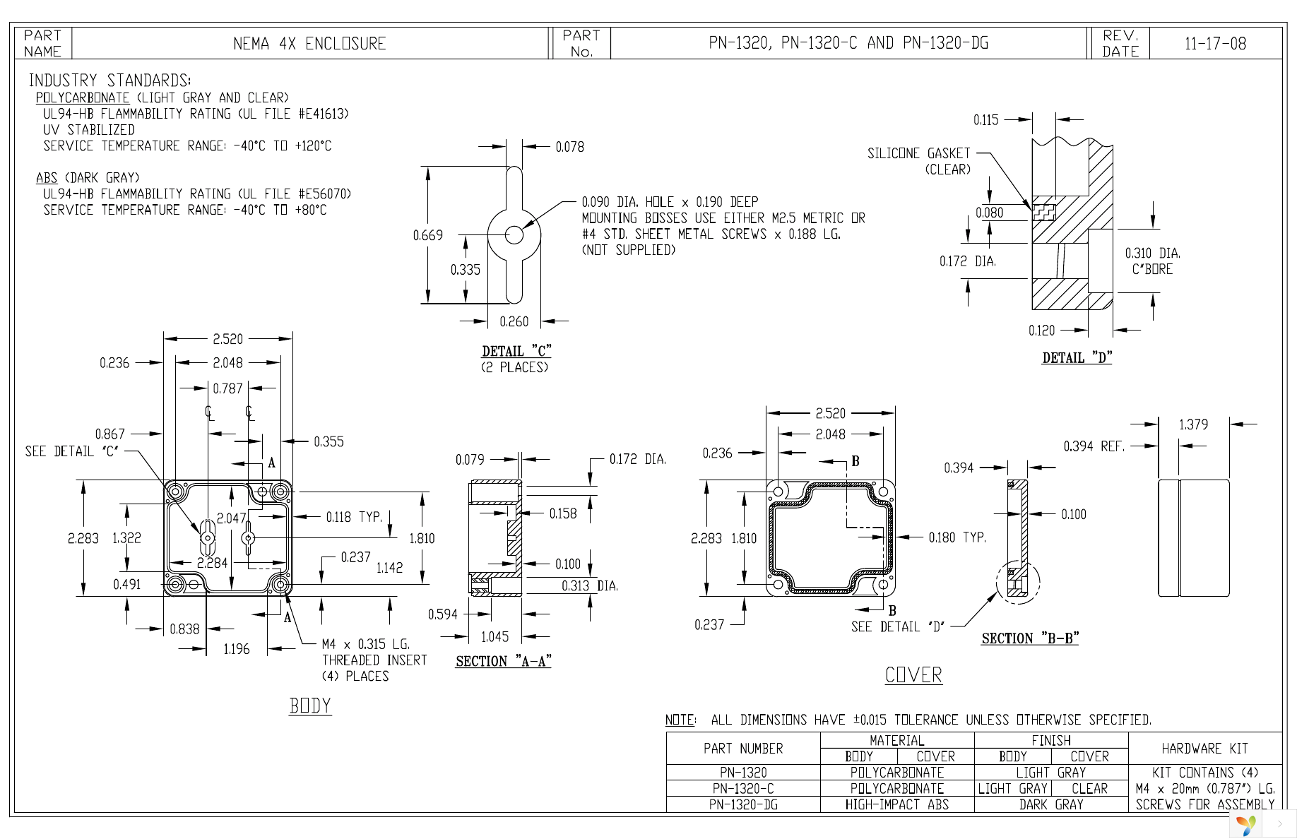 PN-1320-DG Page 1