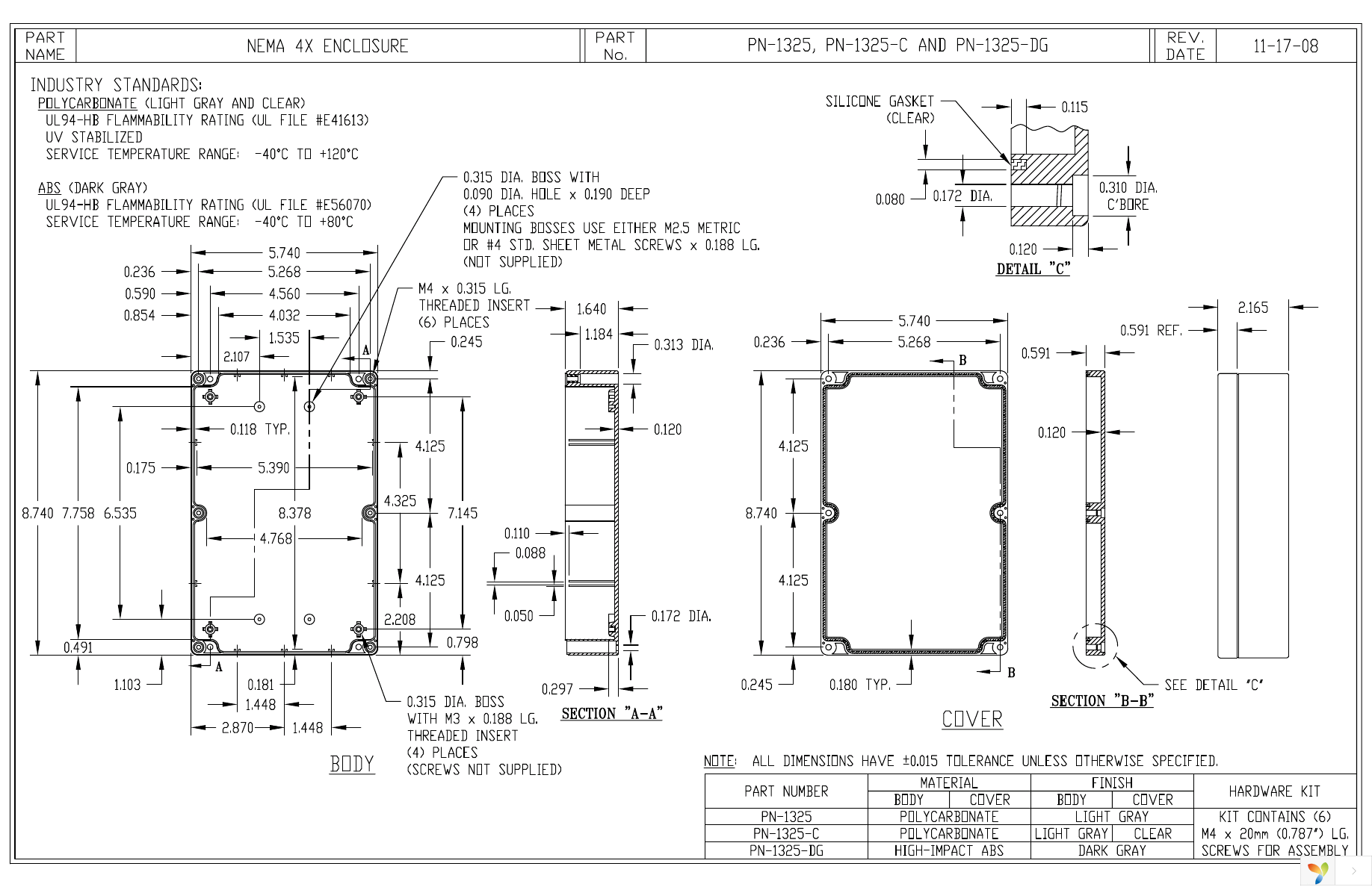 PN-1325-DG Page 1