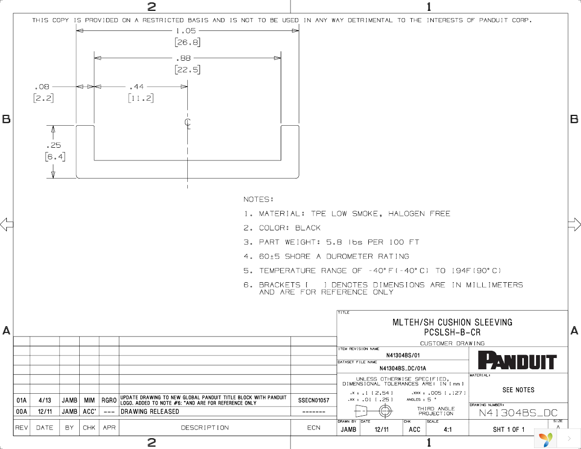 PCSLSH-B-CR Page 1