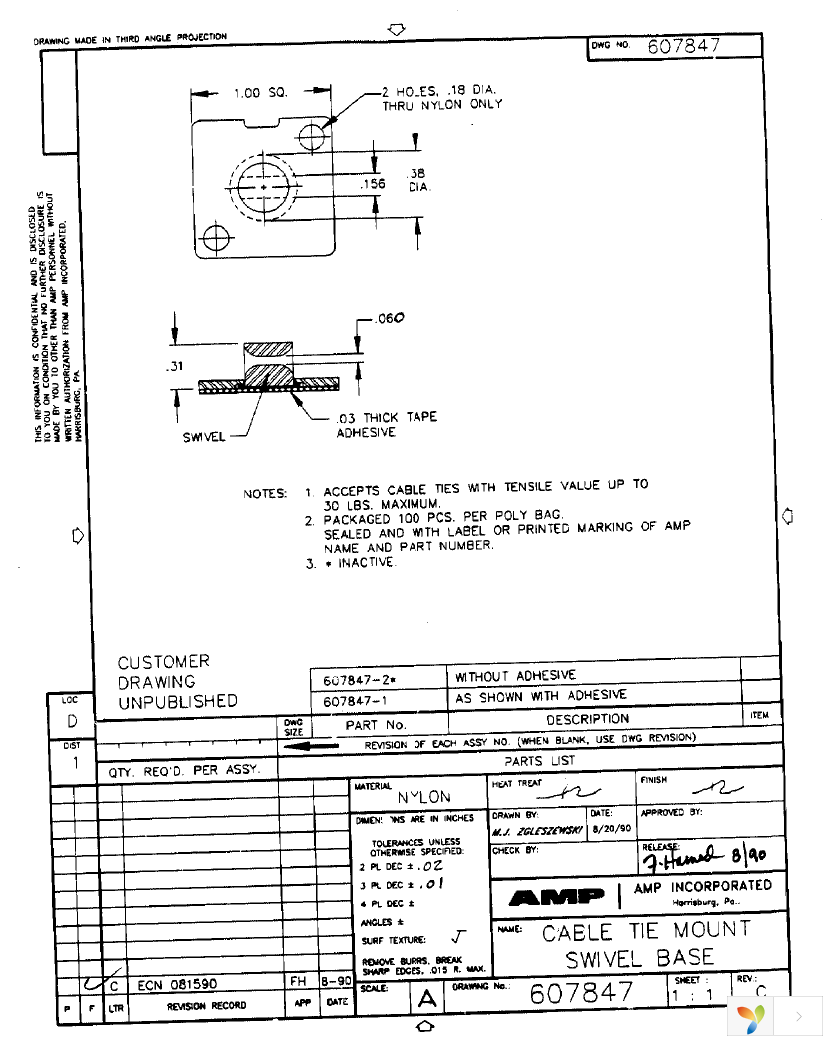 607847-1 Page 1