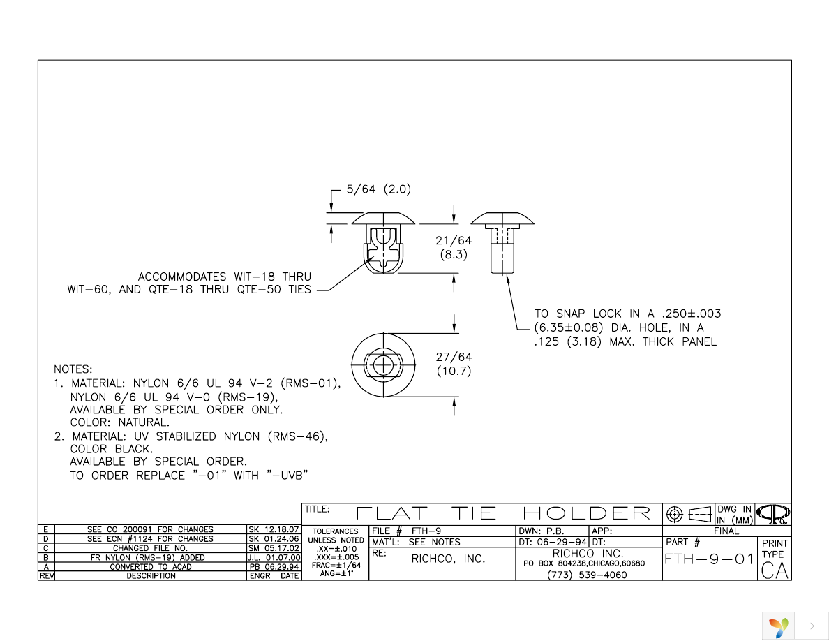 FTH-9-01-M Page 1