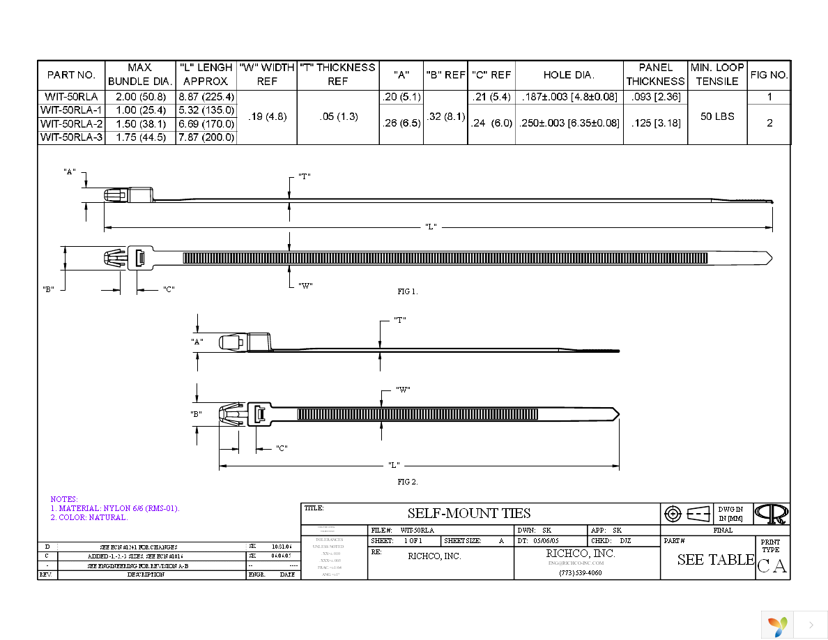 WIT-50RLA-M Page 1