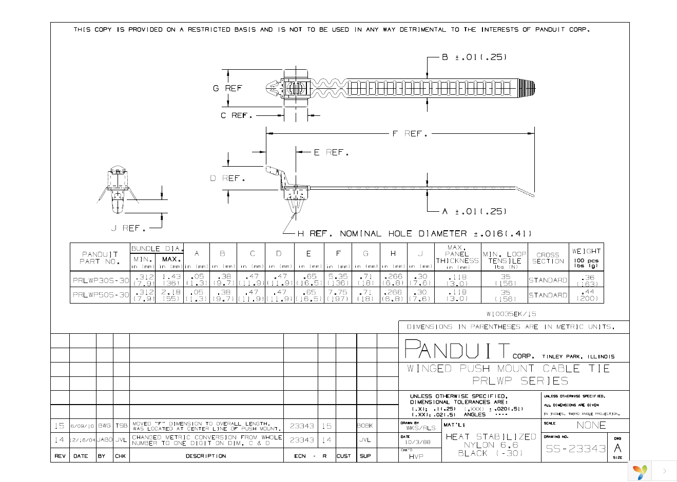 PRLWP30S-D30 Page 1