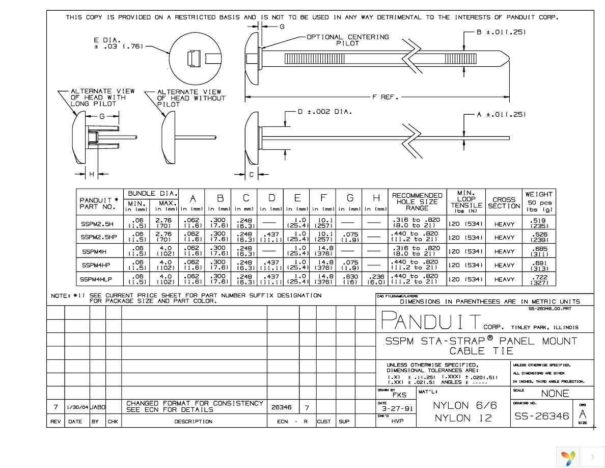 SSPM2.5HP-TL300 Page 1