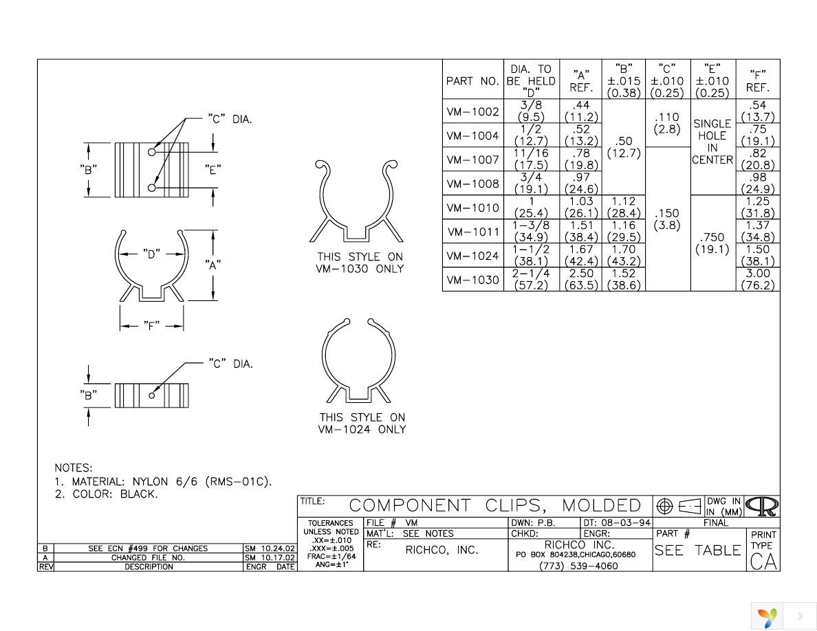 VM-1002 Page 1