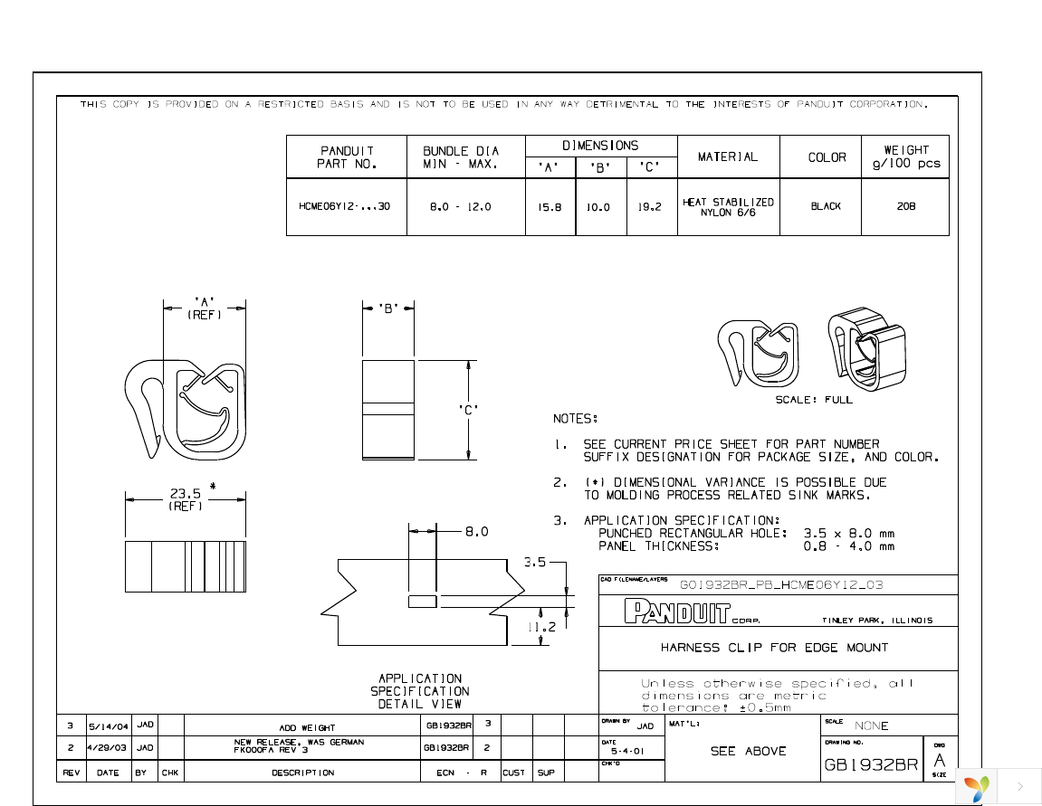 HCME06Y12-M30 Page 1