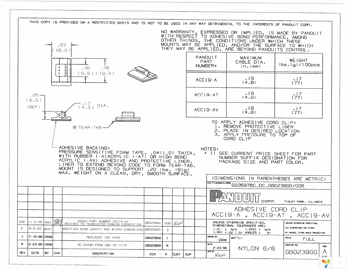 ACC19-A-M Page 1