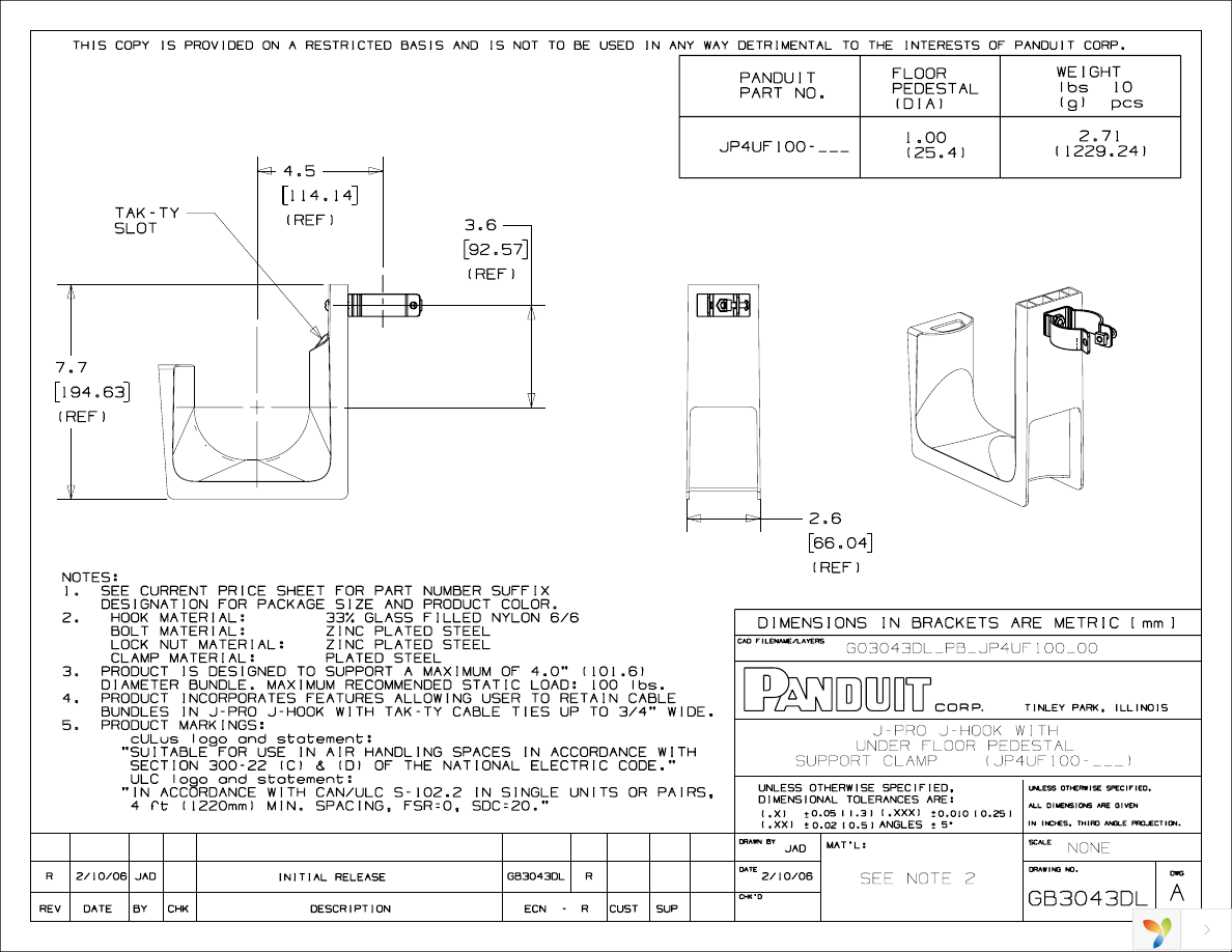 JP4UF100-X20 Page 1