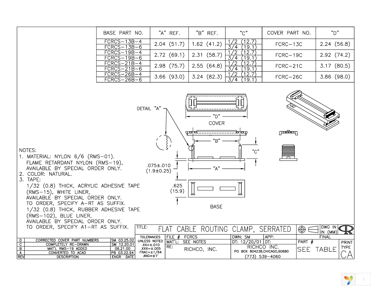 FCRCS-13B-6A-RT Page 1