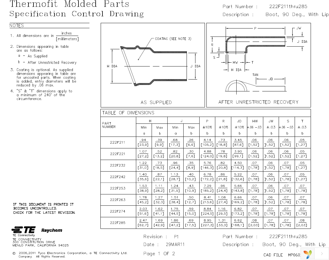 222F221-71-0 Page 1