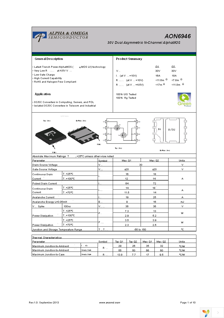 AON6946 Page 1