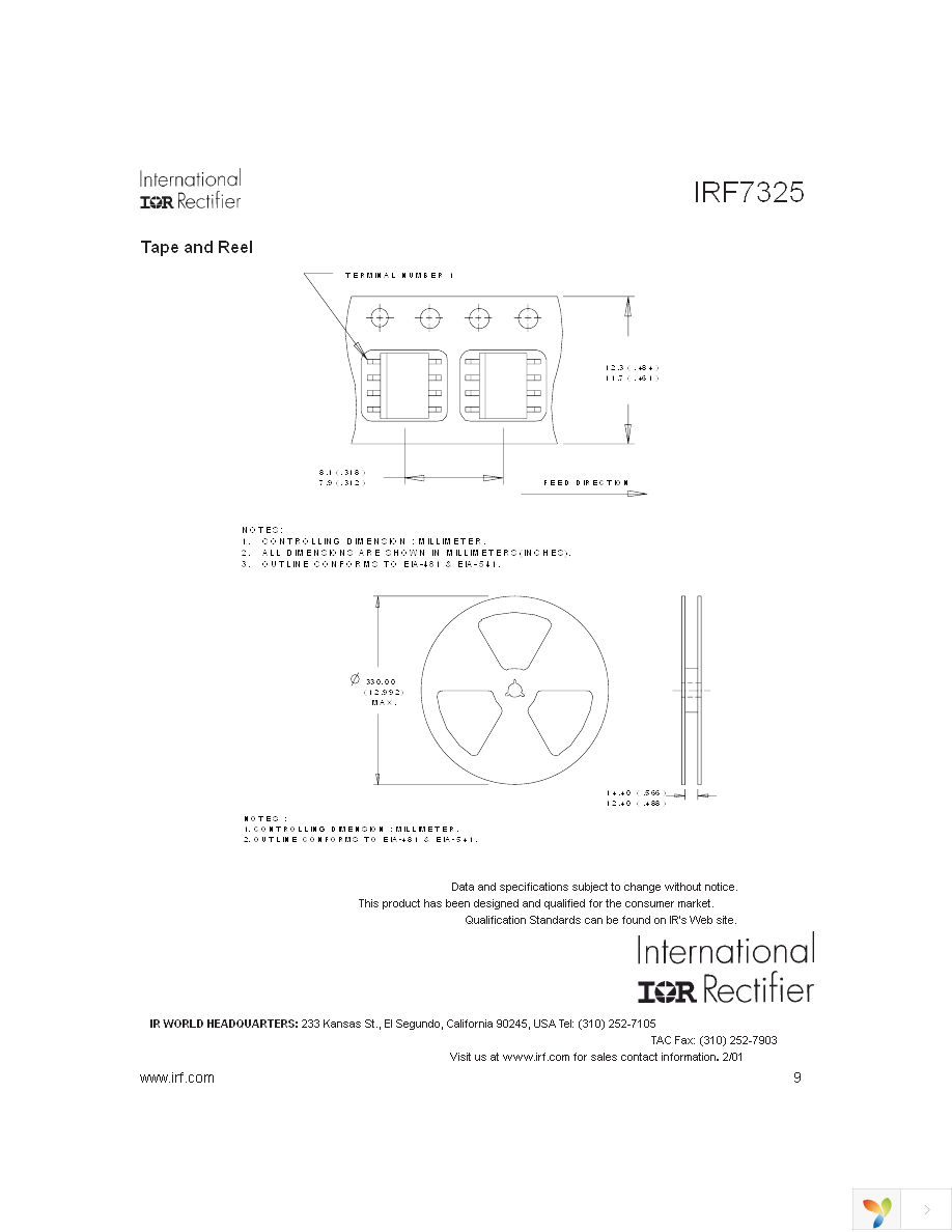 IRF7325 Page 9