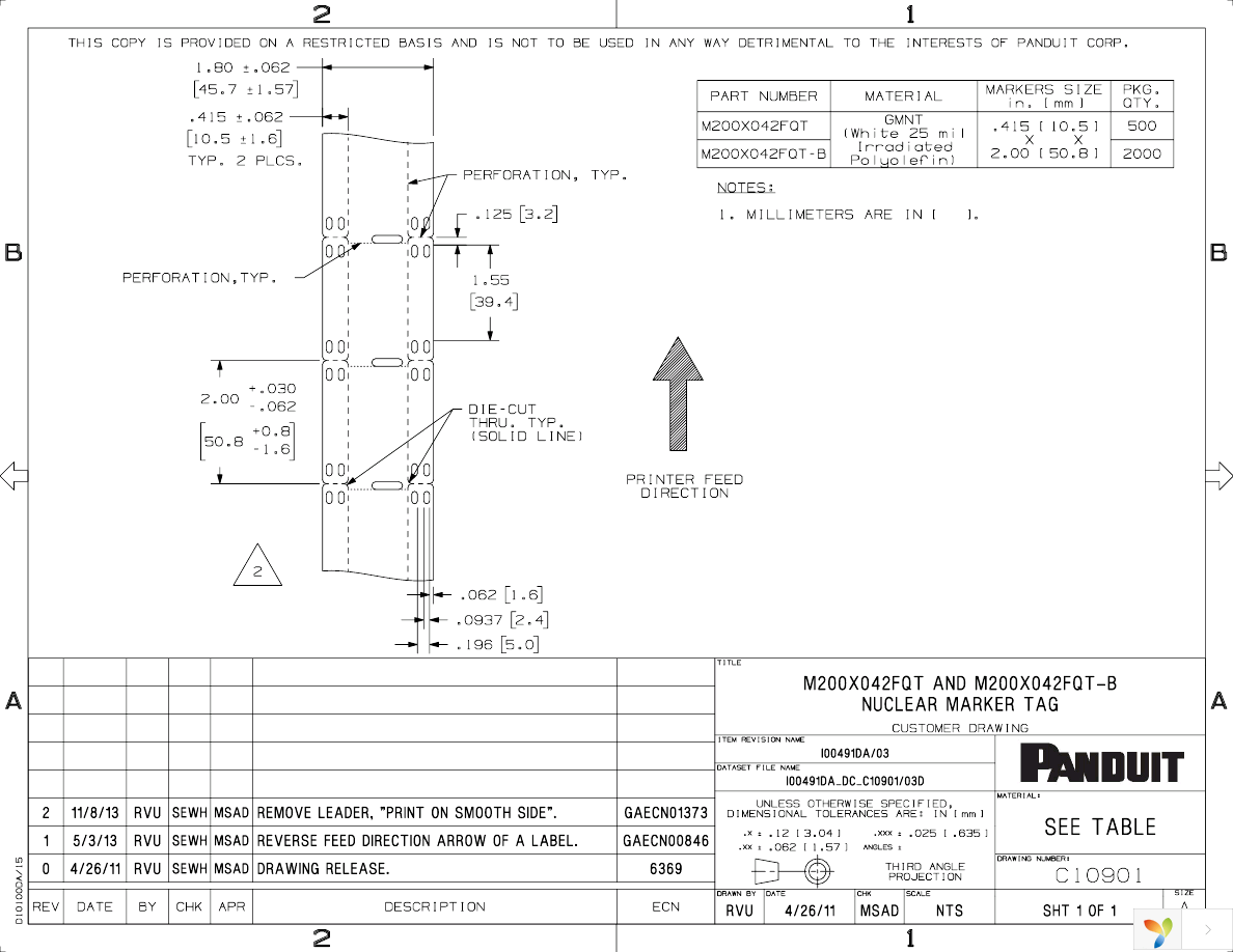 M200X042FQT Page 1