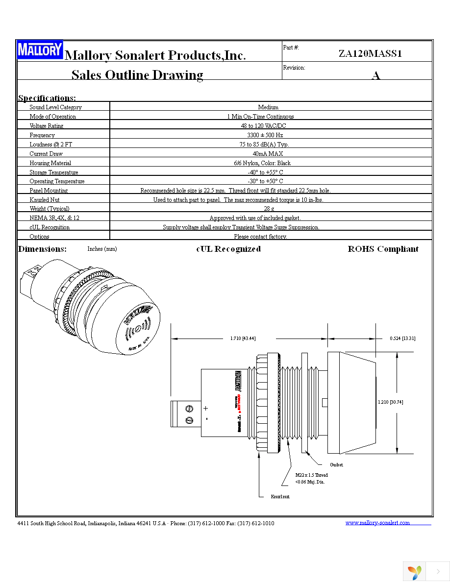 ZA120MASS1 Page 1