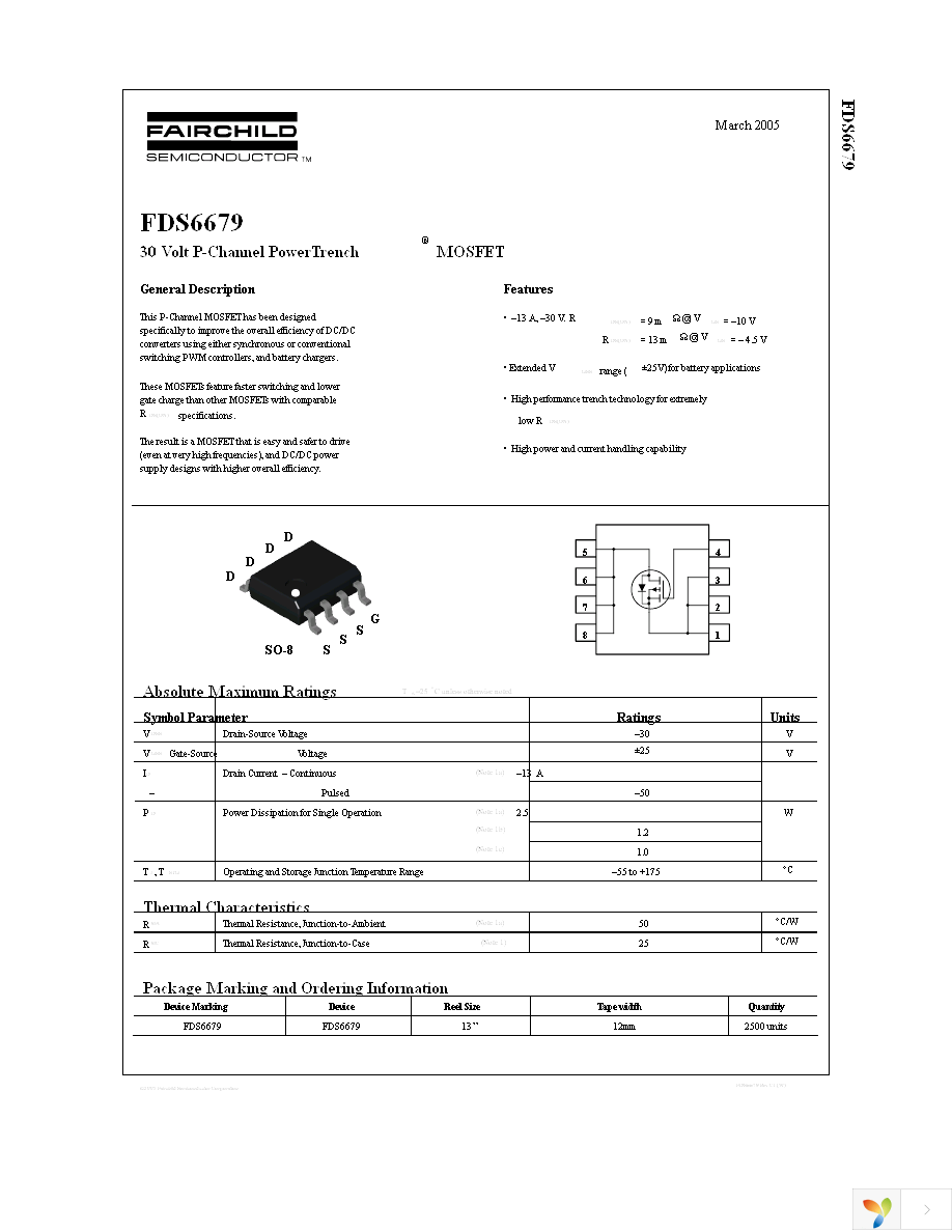 FDS6679 Page 1