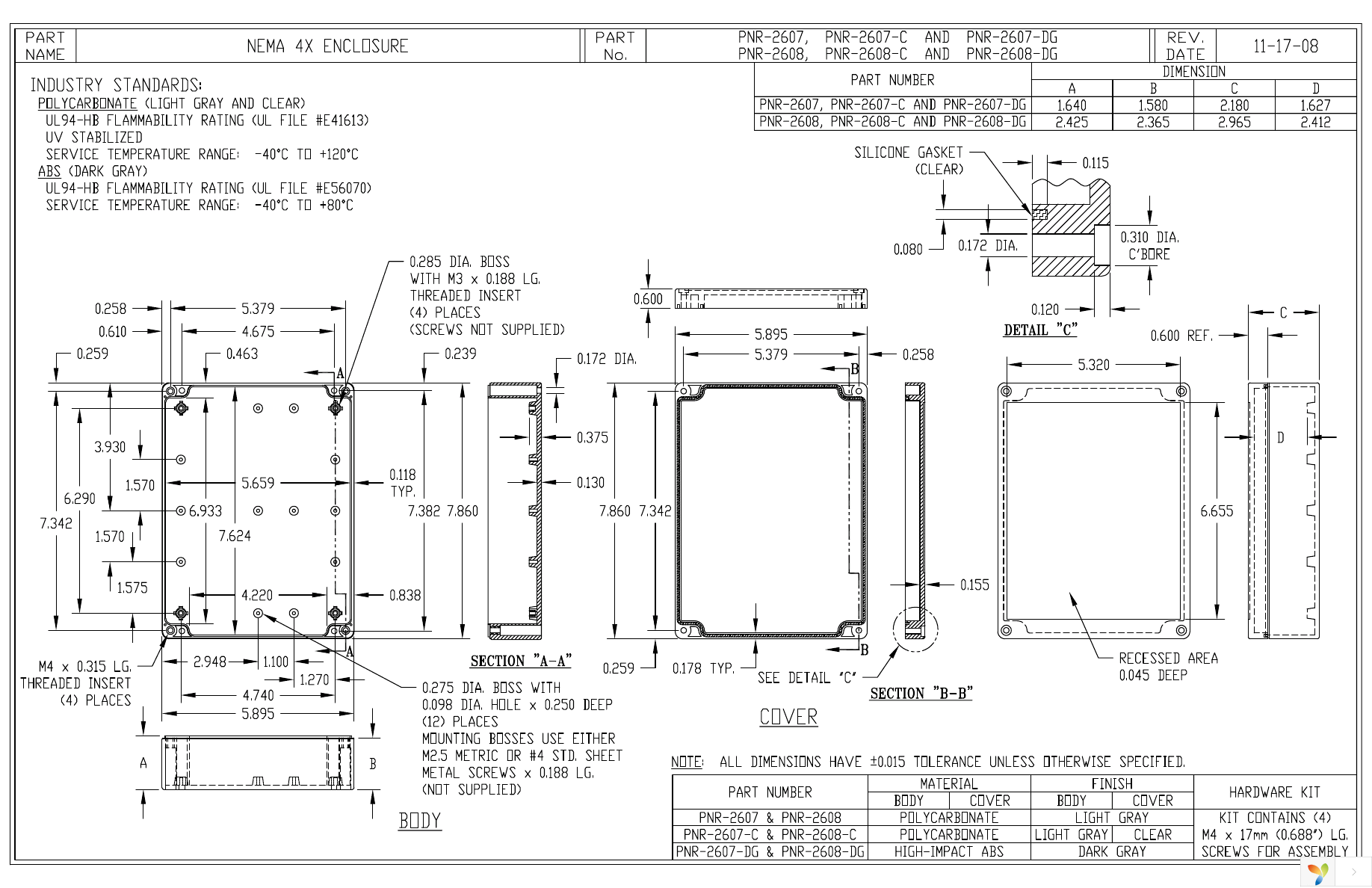 PNR-2607-DG Page 1