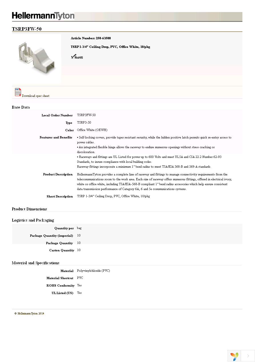 TSRP3FW-50 Page 1