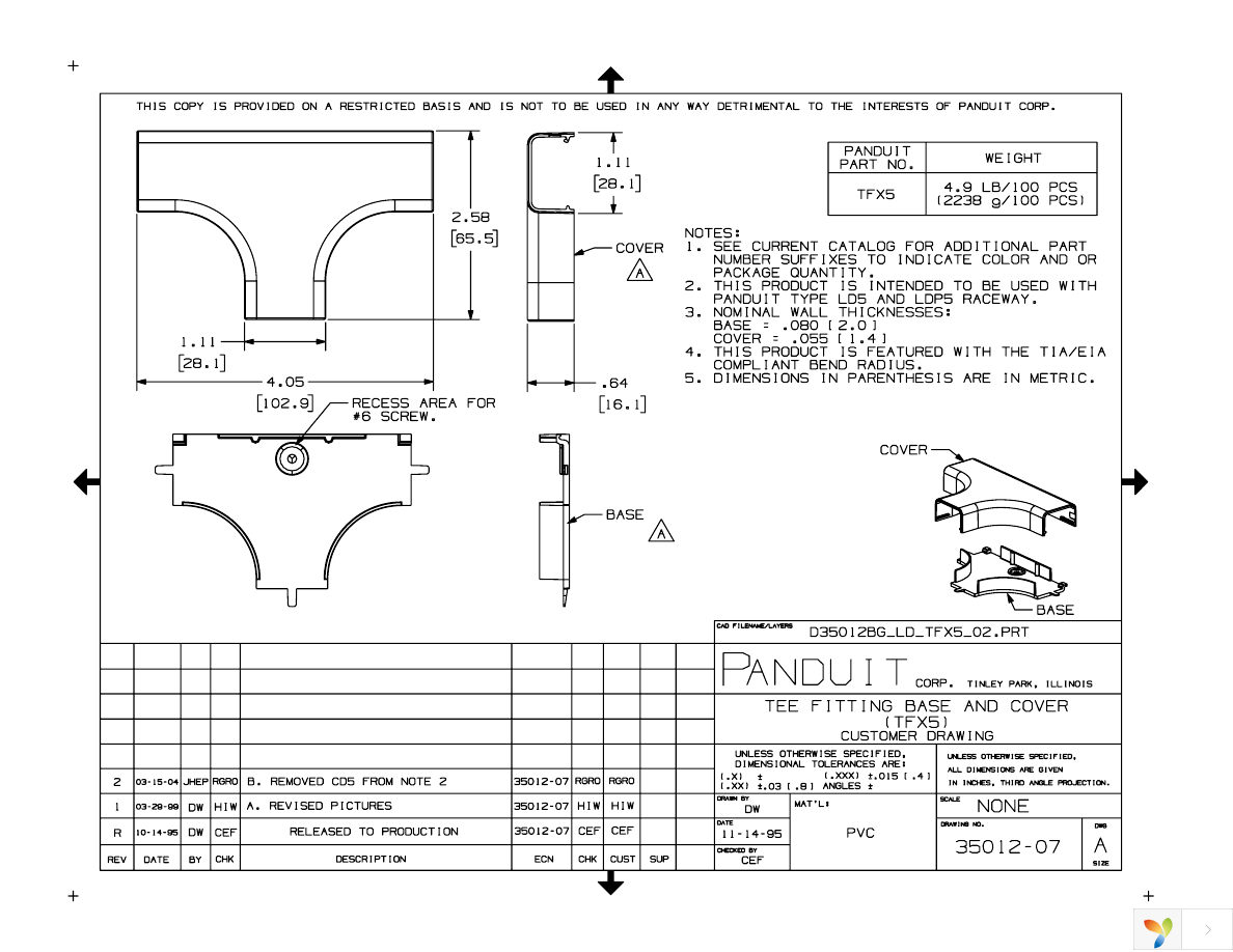 TFX5WH-X Page 1