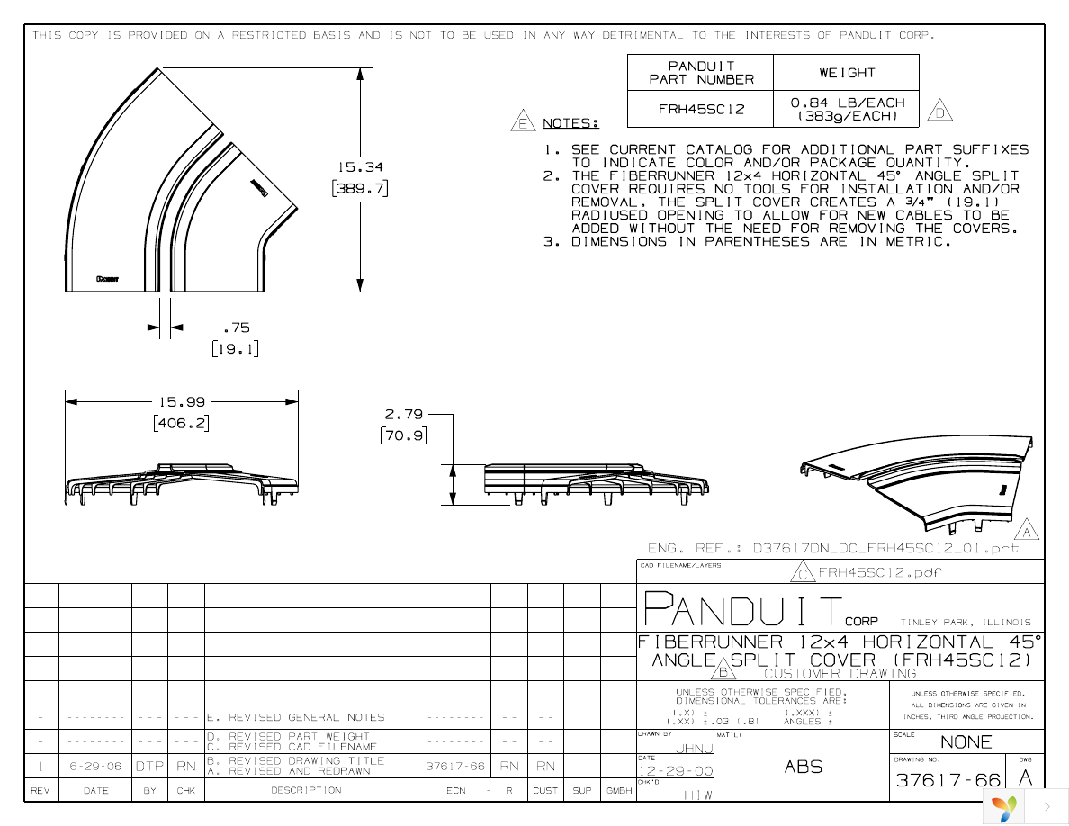 FRH45SC12BL Page 1