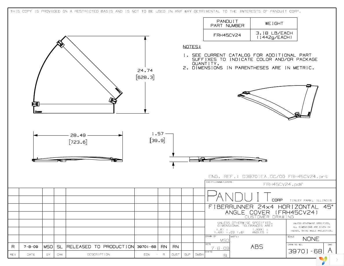 FRH45CV24BL Page 1