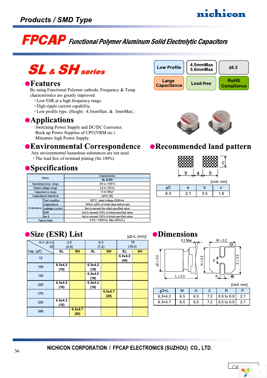 RSH0E391MCN1GB Page 1