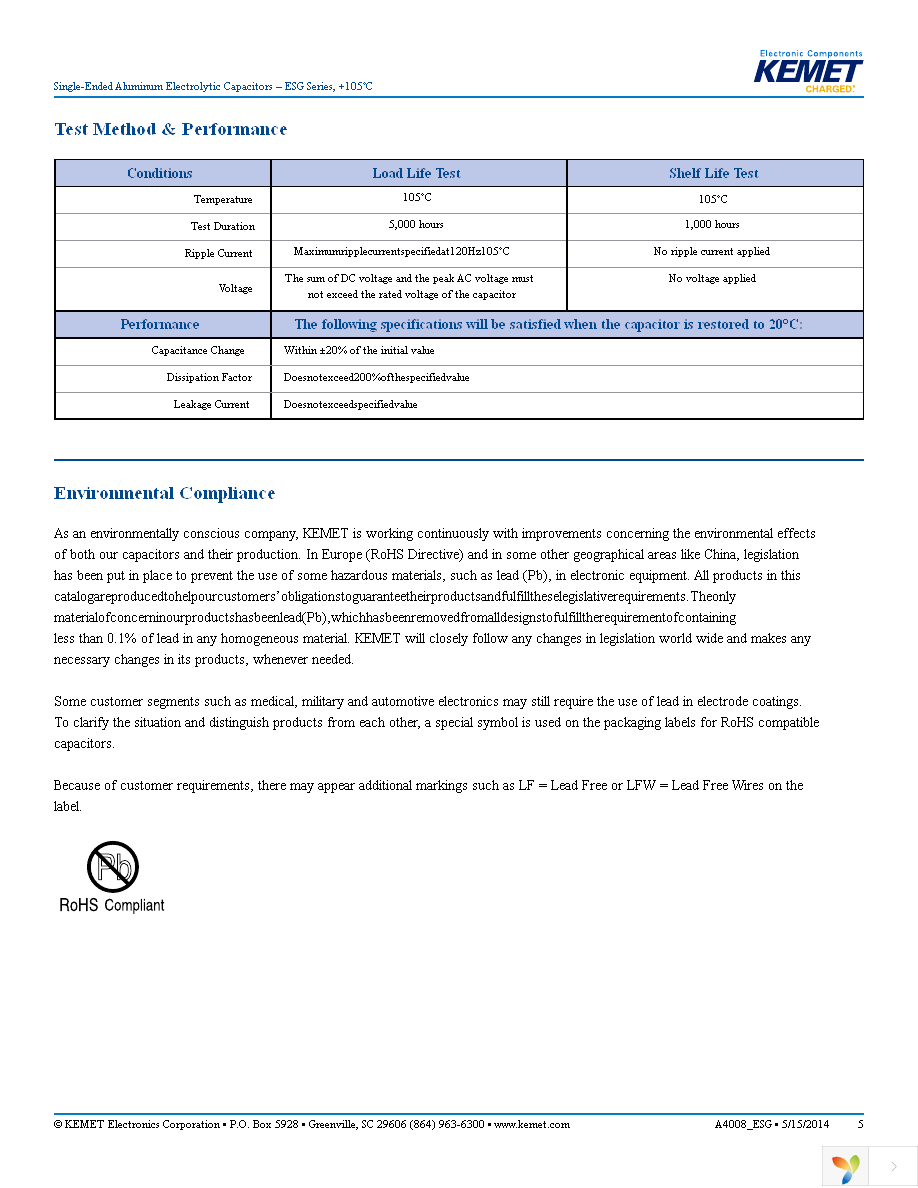 ESG106M400AH4AA Page 5