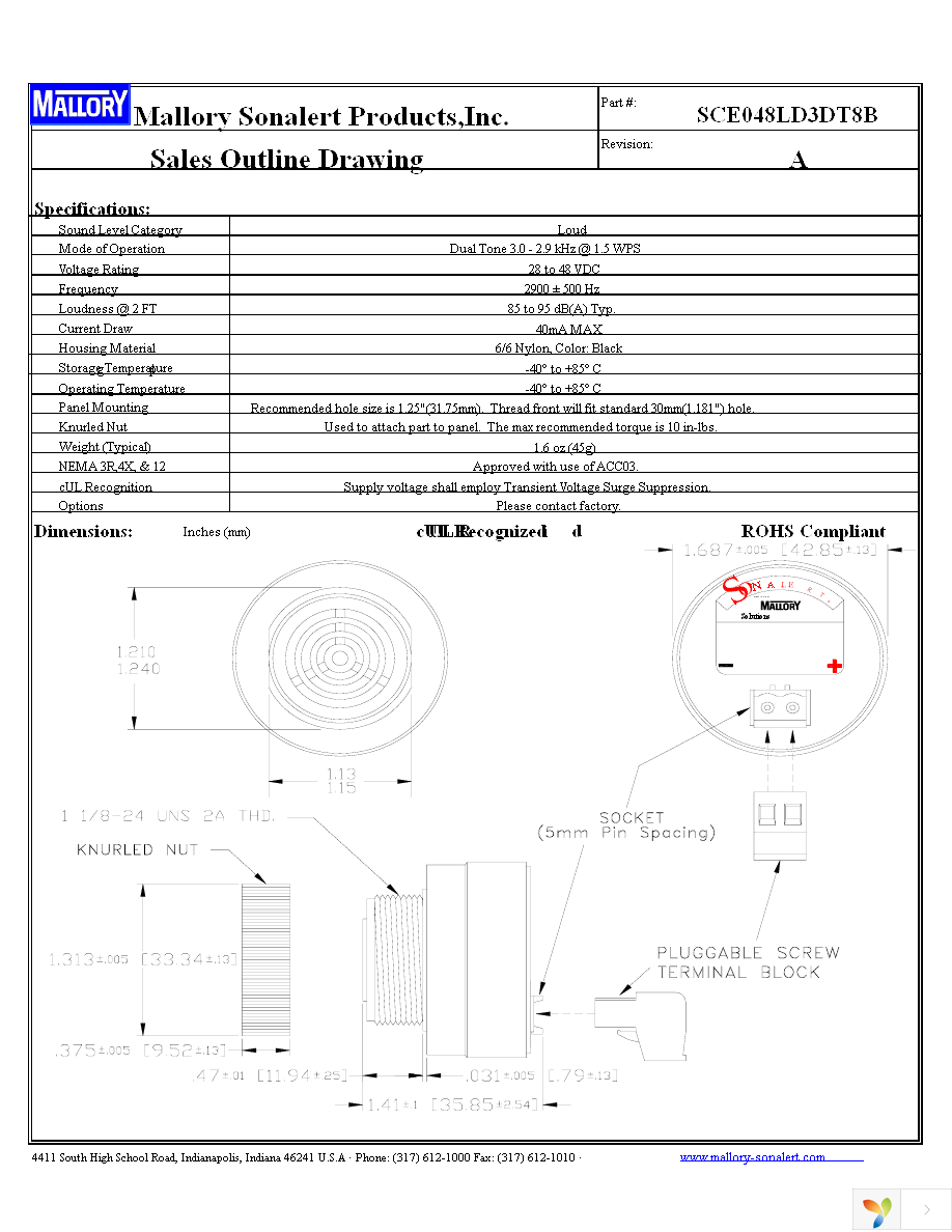 SCE048LD3DT8B Page 1