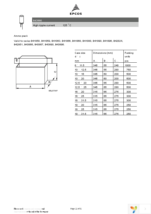 B43866C9106M Page 22