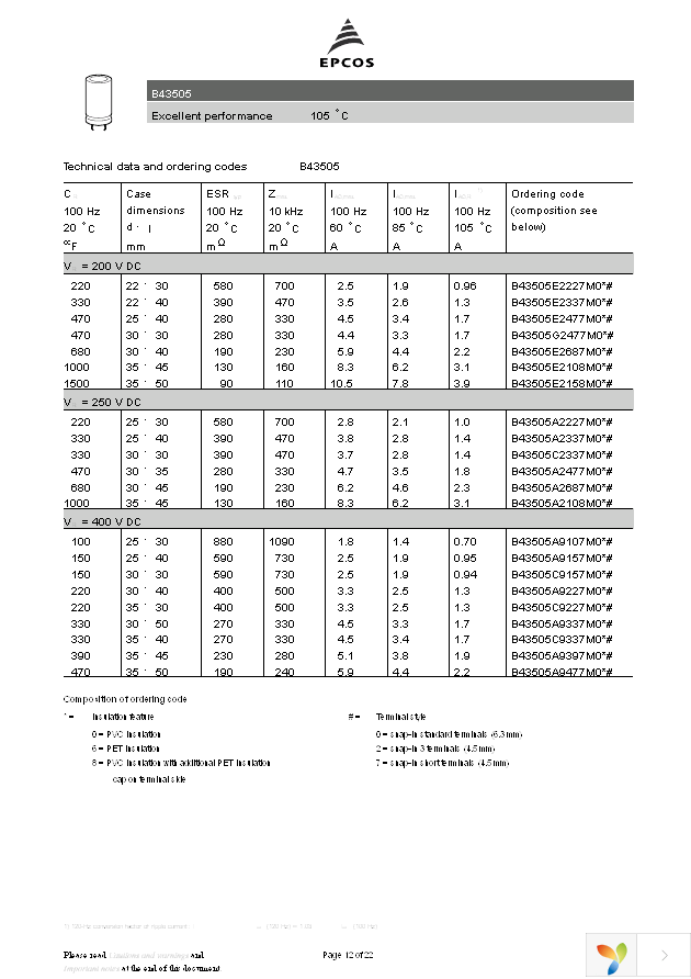 B43505E2227M Page 12