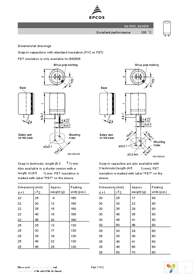 B43505E2227M Page 5