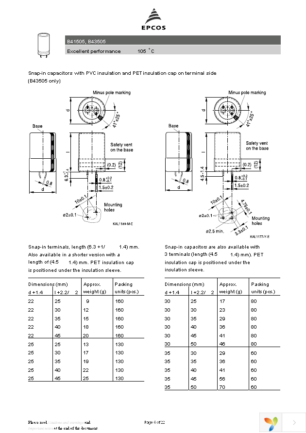 B43505E2227M Page 6