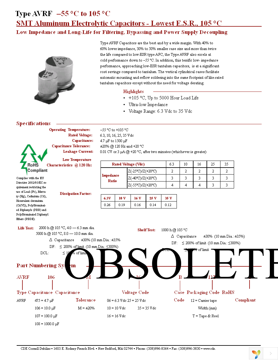 AVRF686M16D16T-F Page 1