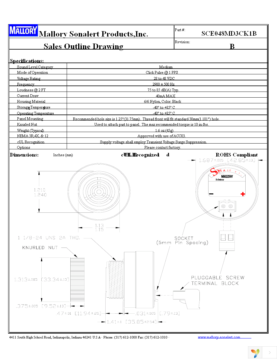 SCE048MD3CK1B Page 1