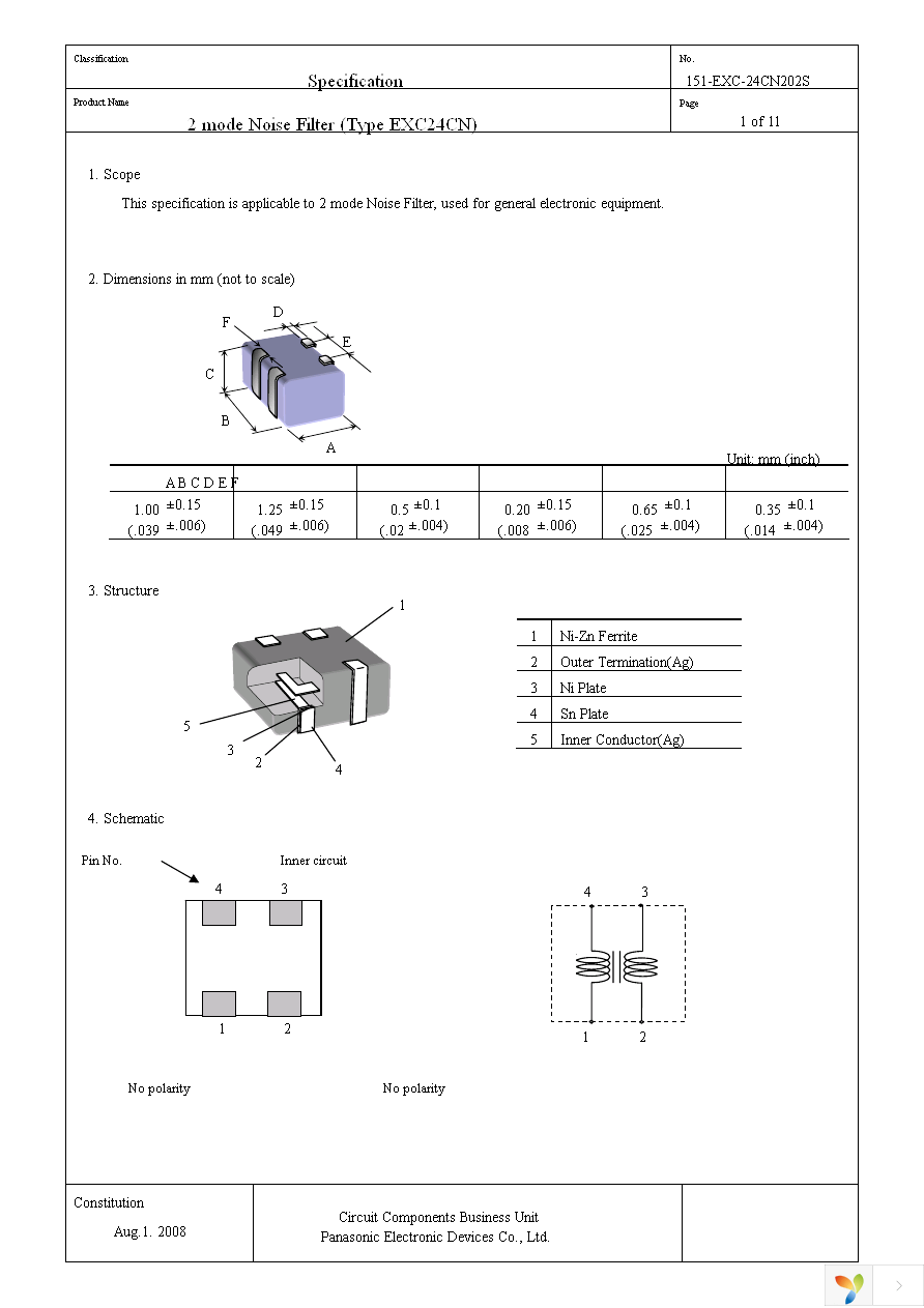 EXC-24CN601X Page 2