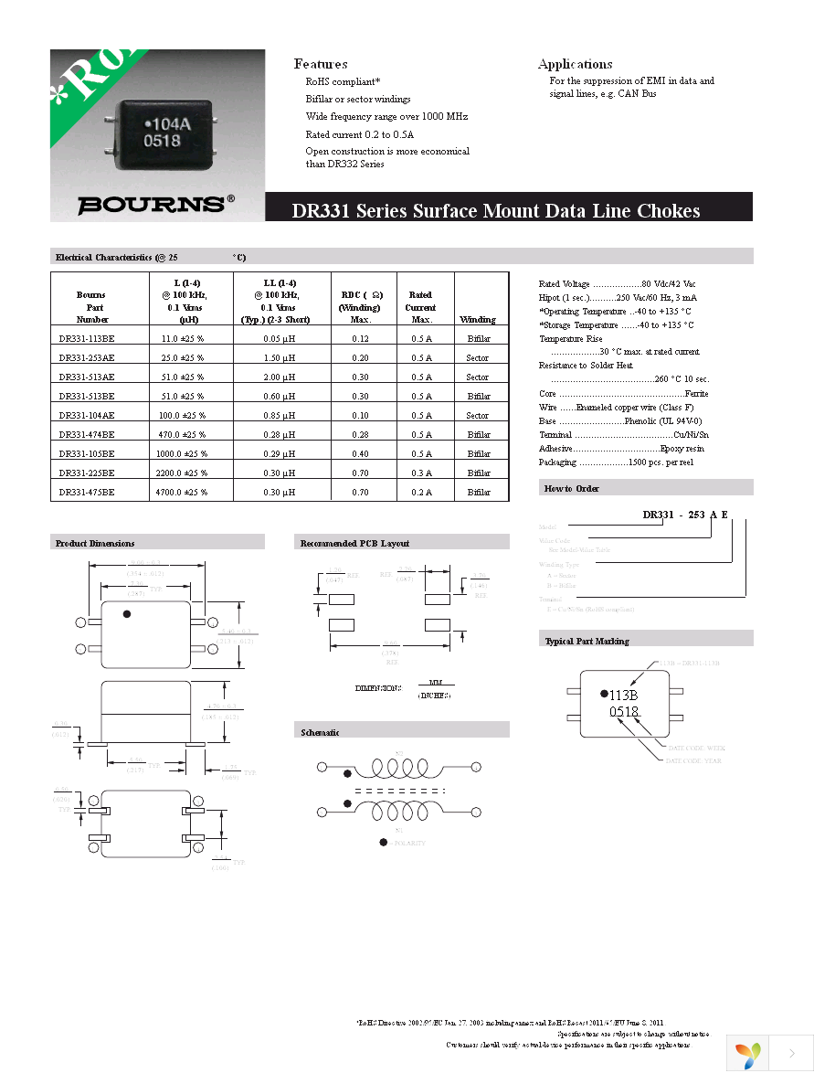 DR331-474BE Page 1