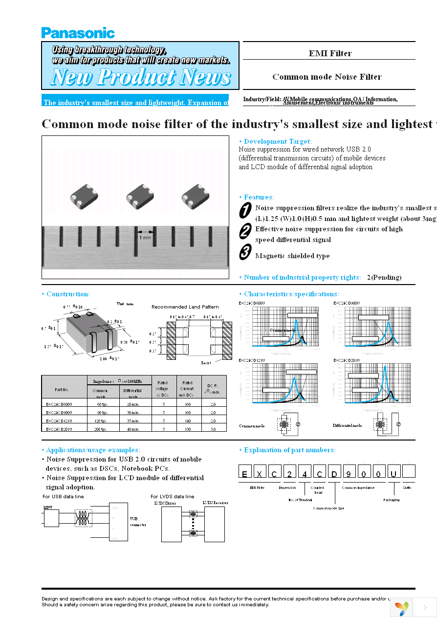 EXC-24CD121U Page 1