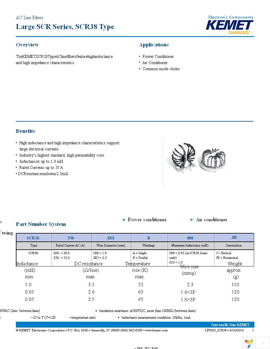 SCR38-350-1R8B008JH Page 1