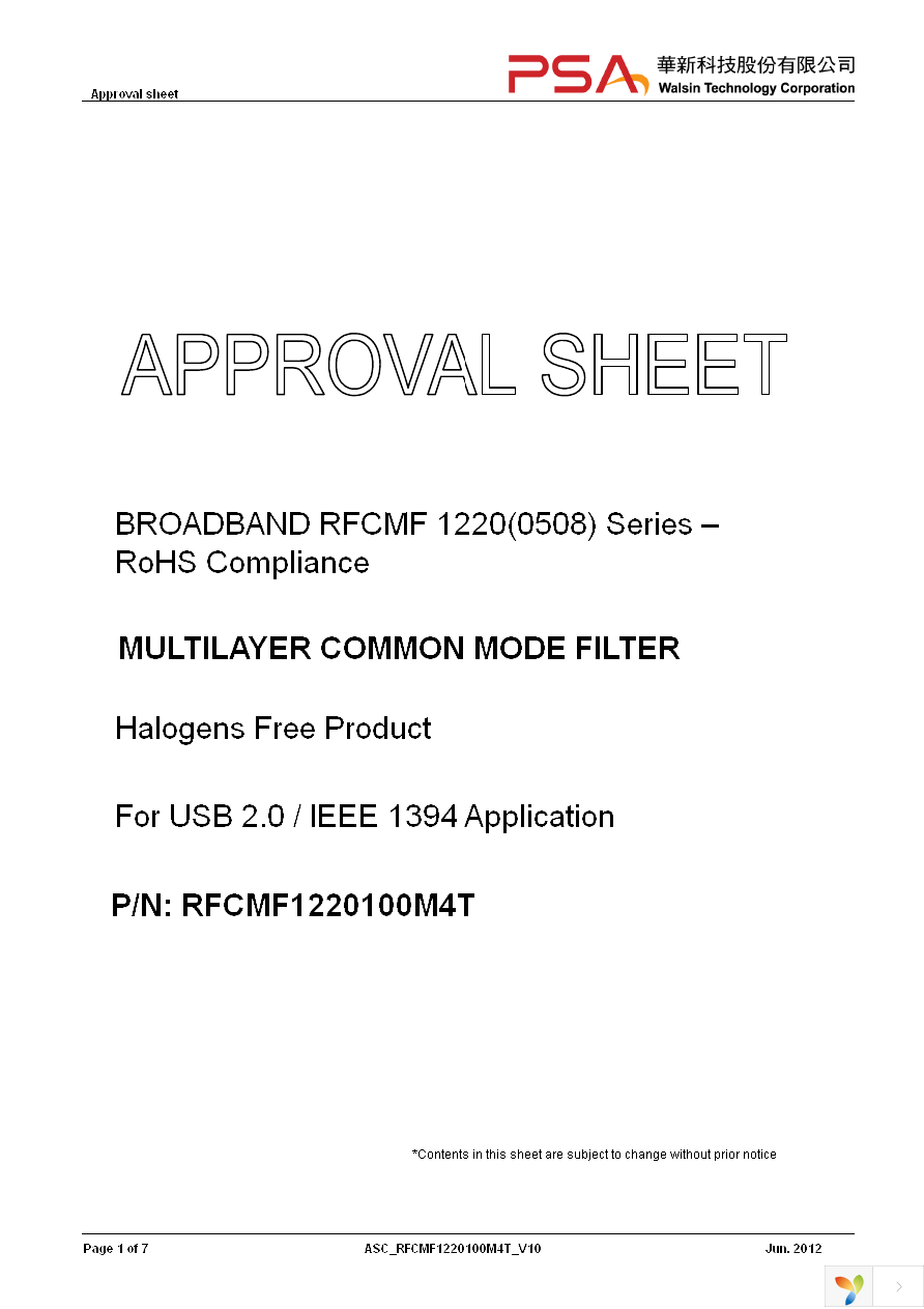 RFCMF1220100M4T Page 1