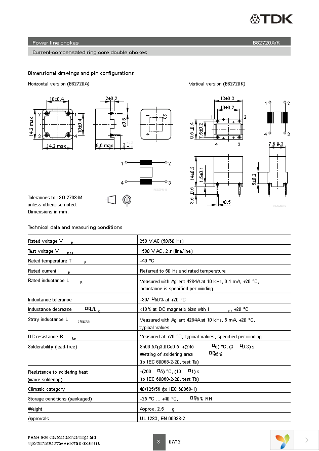 B82720K2301N40 Page 3