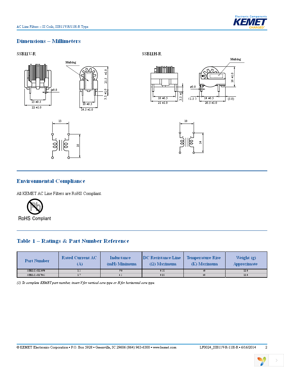 SSB11H-R13090 Page 2