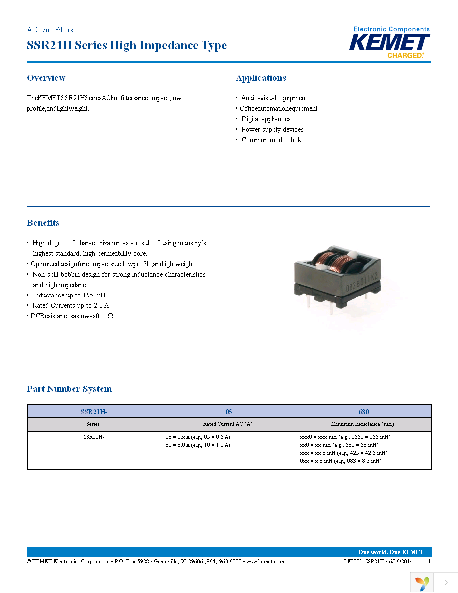 SSR21H-06425 Page 1